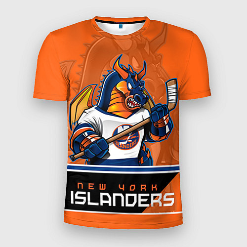 Мужская спорт-футболка New York Islanders / 3D-принт – фото 1