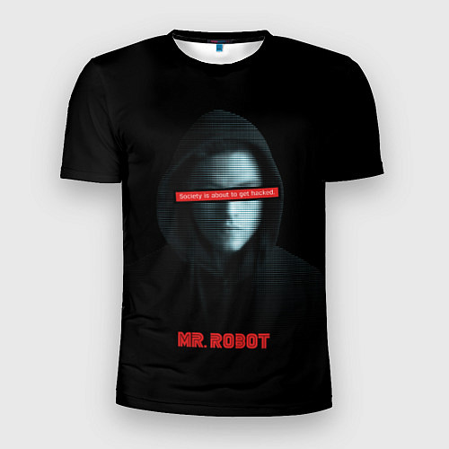 Мужская спорт-футболка Mr Robot / 3D-принт – фото 1