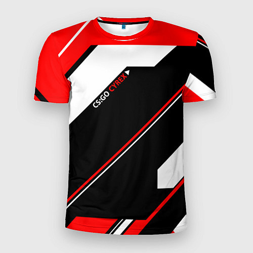 Мужская спорт-футболка CS:GO Cyrex Style / 3D-принт – фото 1