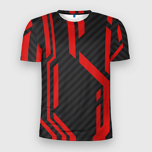 Мужская спорт-футболка CS:GO Redline / 3D-принт – фото 1