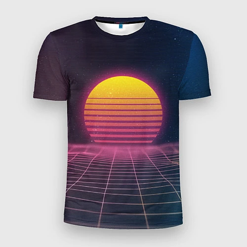 Мужская спорт-футболка Vapor Sunrise / 3D-принт – фото 1