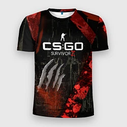 Мужская спорт-футболка CS:GO Survivor Z Style