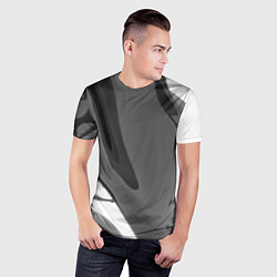 Футболка спортивная мужская Краска, цвет: 3D-принт — фото 2