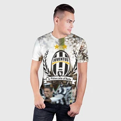 Футболка спортивная мужская Juventus5, цвет: 3D-принт — фото 2