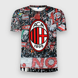 Футболка спортивная мужская Milan FC, цвет: 3D-принт
