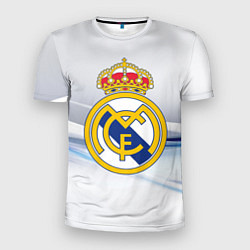 Футболка спортивная мужская Реал Мадрид, цвет: 3D-принт