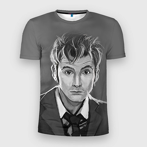 Мужская спорт-футболка Doctor Who: fun-art / 3D-принт – фото 1