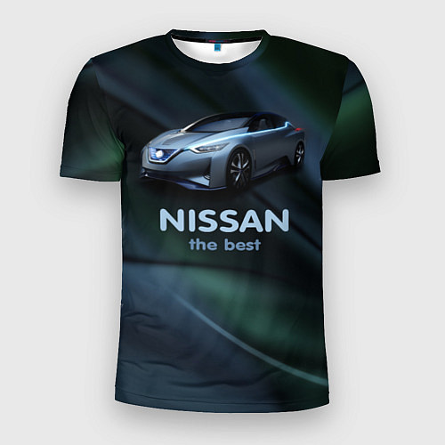 Мужская спорт-футболка Nissan the best / 3D-принт – фото 1