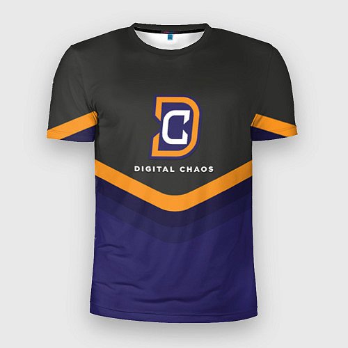 Мужская спорт-футболка Digital Chaos Uniform / 3D-принт – фото 1