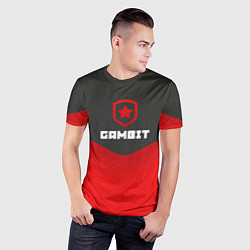 Футболка спортивная мужская Gambit Gaming Uniform, цвет: 3D-принт — фото 2