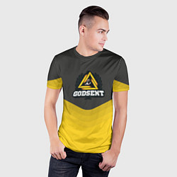 Футболка спортивная мужская Godsent Uniform, цвет: 3D-принт — фото 2
