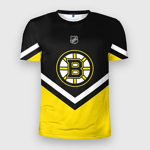 Мужская спорт-футболка NHL: Boston Bruins / 3D-принт – фото 1