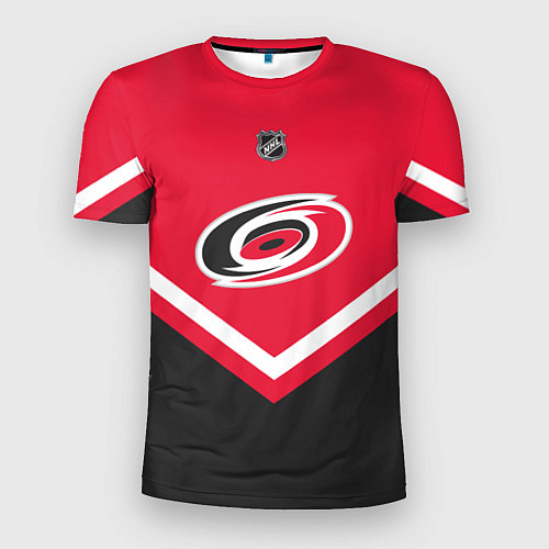 Мужская спорт-футболка NHL: Carolina Hurricanes / 3D-принт – фото 1