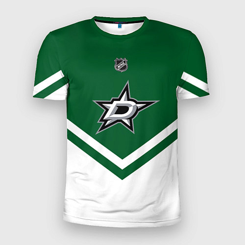 Мужская спорт-футболка NHL: Dallas Stars / 3D-принт – фото 1