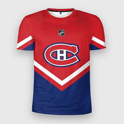 Мужская спорт-футболка NHL: Montreal Canadiens / 3D-принт – фото 1