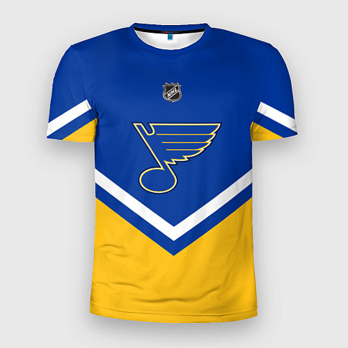 Мужская спорт-футболка NHL: St. Louis Blues / 3D-принт – фото 1