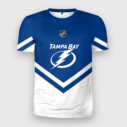 Мужская спорт-футболка NHL: Tampa Bay Lightning / 3D-принт – фото 1