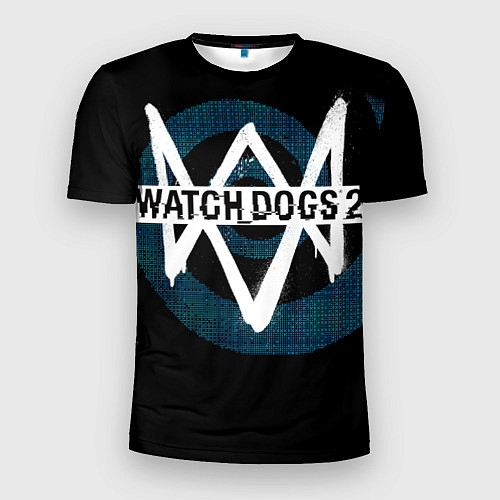 Мужская спорт-футболка Watch Dogs 2 / 3D-принт – фото 1