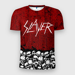 Футболка спортивная мужская Slayer Red, цвет: 3D-принт