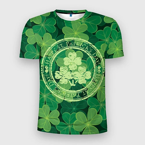 Мужская спорт-футболка Ireland, Happy St. Patricks Day / 3D-принт – фото 1