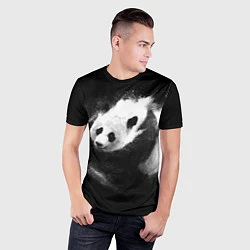 Футболка спортивная мужская Молочная панда, цвет: 3D-принт — фото 2