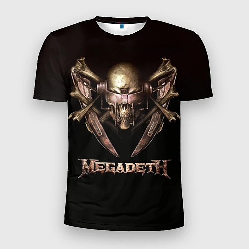 Мужская спорт-футболка Megadeth / 3D-принт – фото 1
