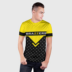 Футболка спортивная мужская Brazzers Style, цвет: 3D-принт — фото 2