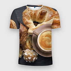 Мужская спорт-футболка Приятный завтрак