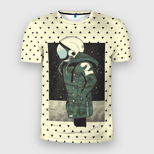 Мужская спорт-футболка Космическая мода / 3D-принт – фото 1