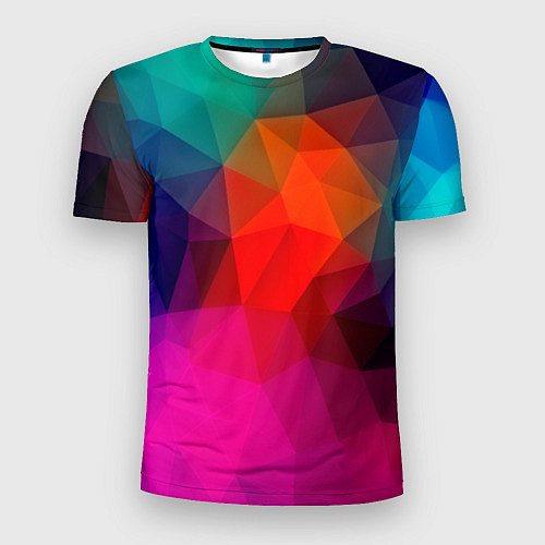 Мужская спорт-футболка Abstraction / 3D-принт – фото 1