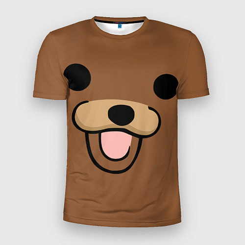 Мужская спорт-футболка Медведь / 3D-принт – фото 1