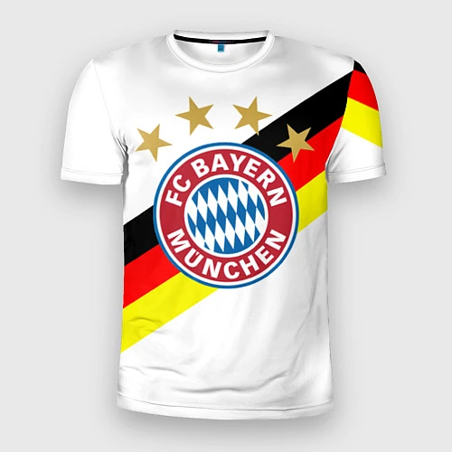 Мужская спорт-футболка FC Bayern: Germany / 3D-принт – фото 1