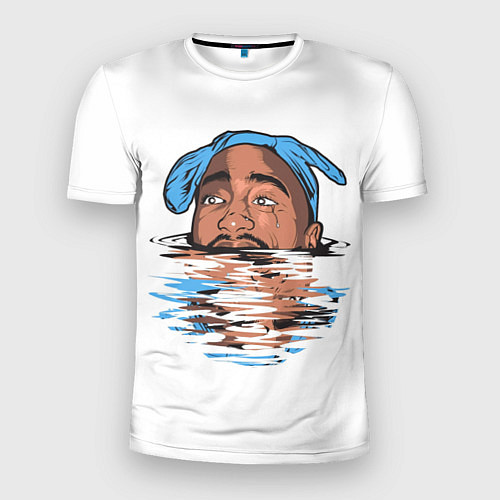 Мужская спорт-футболка Shakur Drowns / 3D-принт – фото 1