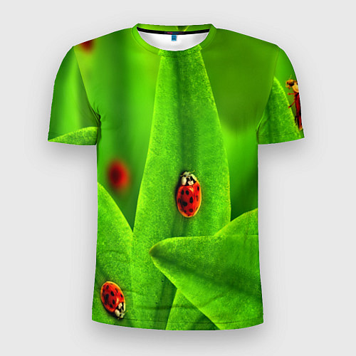 Мужская спорт-футболка Милые насекомые / 3D-принт – фото 1