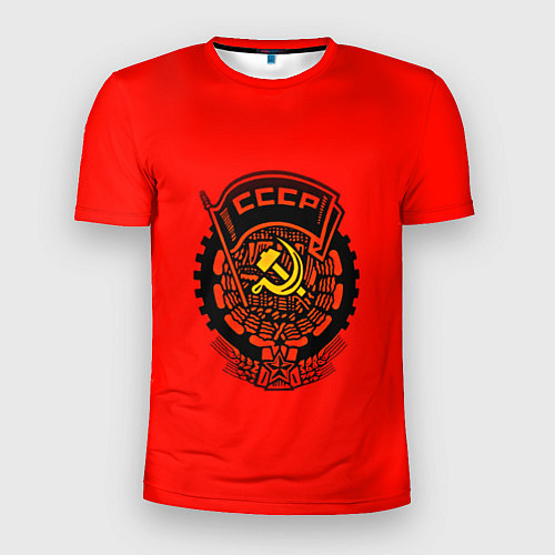 Мужская спорт-футболка СССР / 3D-принт – фото 1