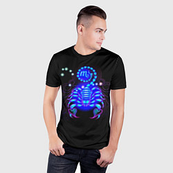 Футболка спортивная мужская Космический Скорпион, цвет: 3D-принт — фото 2