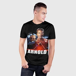 Футболка спортивная мужская Iron Arnold, цвет: 3D-принт — фото 2