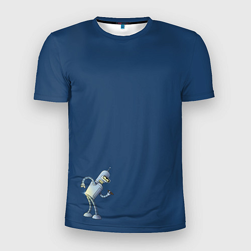 Мужская спорт-футболка Bender F / 3D-принт – фото 1