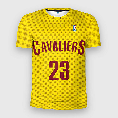 Мужская спорт-футболка Cavaliers Cleveland 23: Yellow / 3D-принт – фото 1