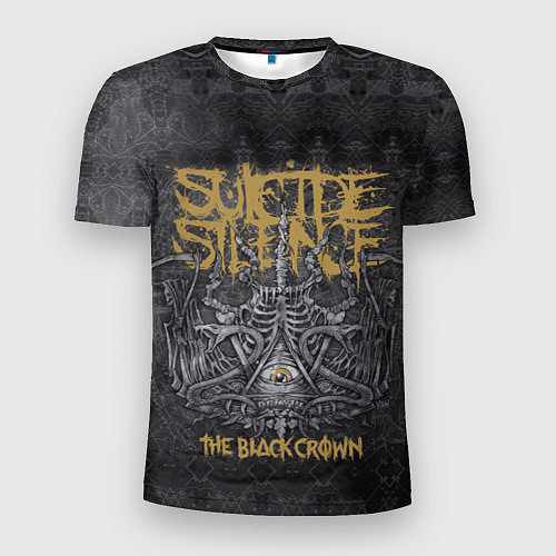 Мужская спорт-футболка Suicide Silence: The Black Crown / 3D-принт – фото 1