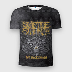 Мужская спорт-футболка Suicide Silence: The Black Crown