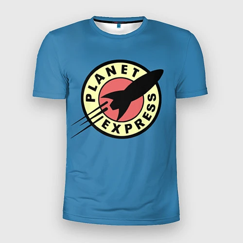 Мужская спорт-футболка Planet Express / 3D-принт – фото 1
