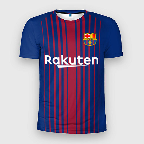 Мужская спорт-футболка FCB Barcelona: Rakuten / 3D-принт – фото 1