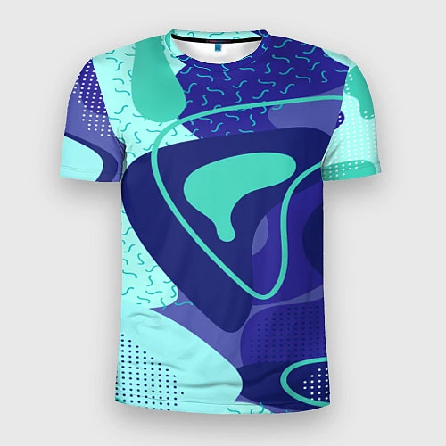 Мужская спорт-футболка Sky pattern / 3D-принт – фото 1