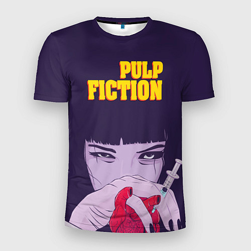 Мужская спорт-футболка Pulp Fiction: Dope Heart / 3D-принт – фото 1