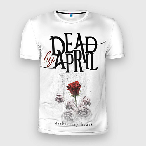 Мужская спорт-футболка Dead by April: Within my heart / 3D-принт – фото 1
