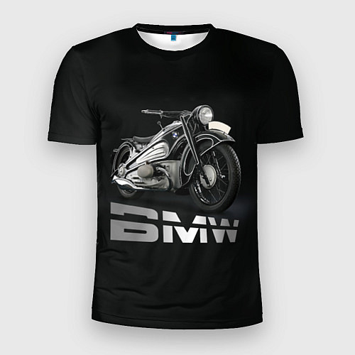 Мужская спорт-футболка Мотоцикл BMW / 3D-принт – фото 1