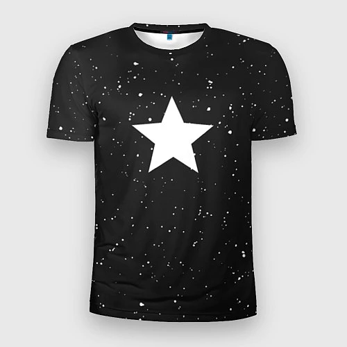Мужская спорт-футболка Super Star / 3D-принт – фото 1