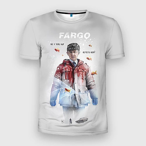 Мужская спорт-футболка Fargo Stories / 3D-принт – фото 1