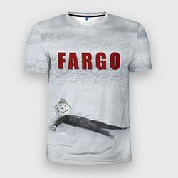 Мужская спорт-футболка Fargo snowman